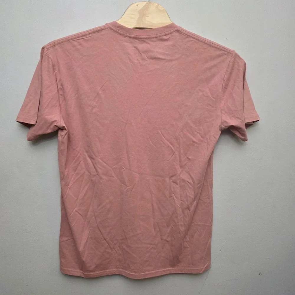 SPARK Mens Short Sleeve T Shirt XL Dust Rose Brandi Crew Neck‎ Casual
